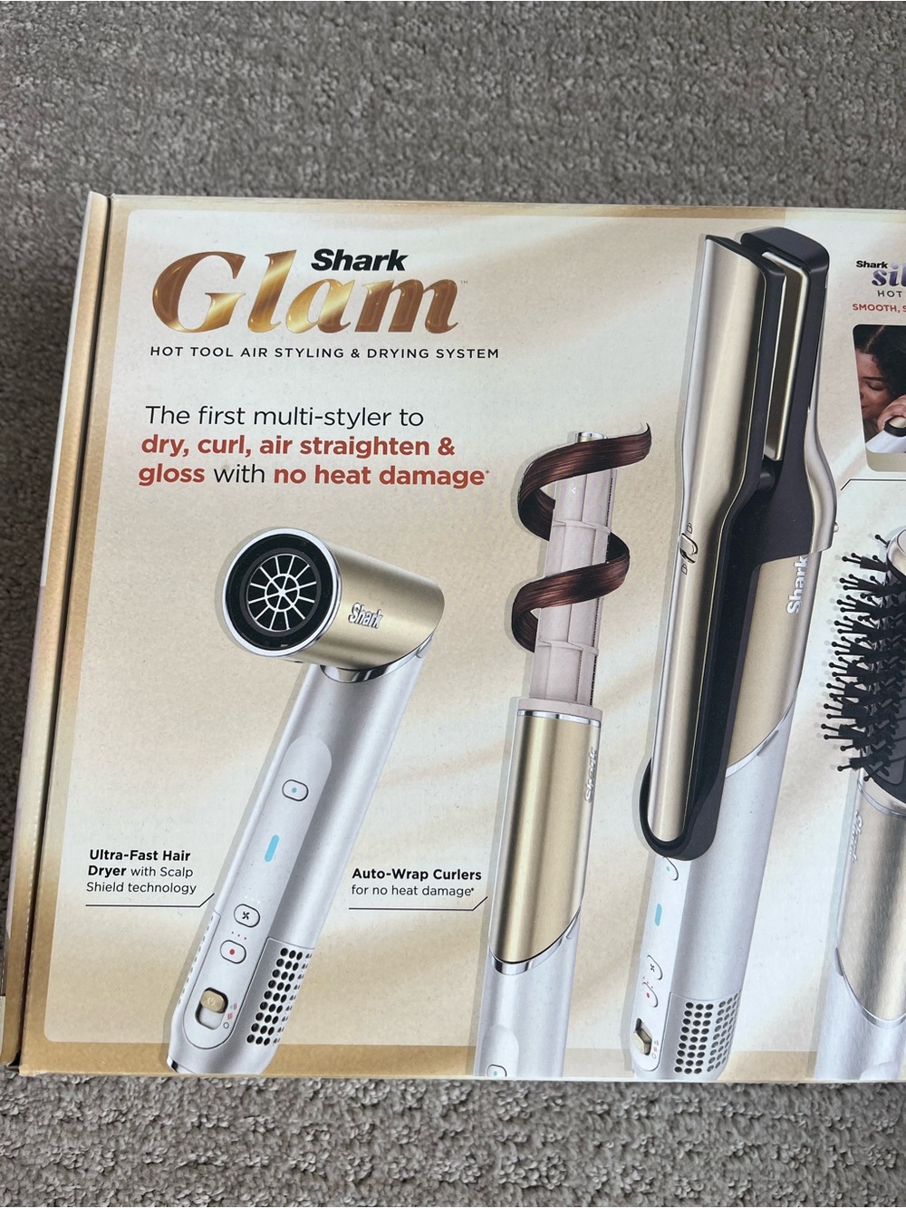 Shark Glam Hot Tool Air Styling & Drying System - Gold/Black - Picture 10 of 14